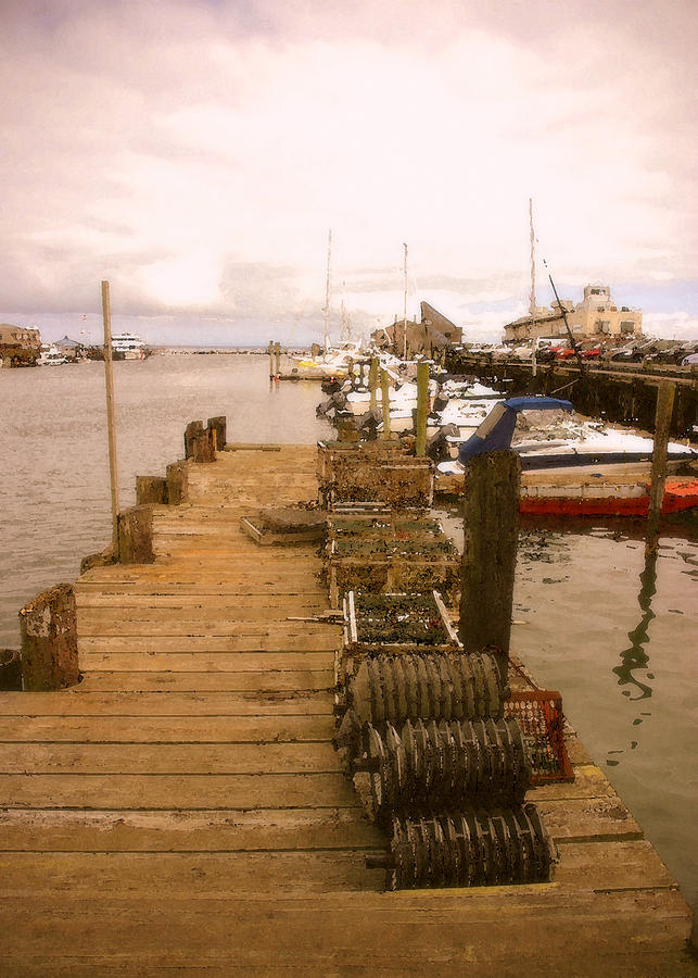 Provincetown Dock Photograph by Ralph Jasinski - Pixels