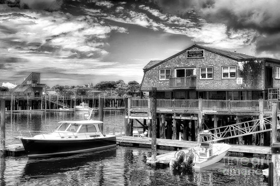 Black And White Photograph - Provincetown Pier by Jack Torcello