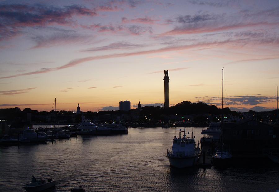 Provincetown Sunset Photograph by Robert Nickologianis