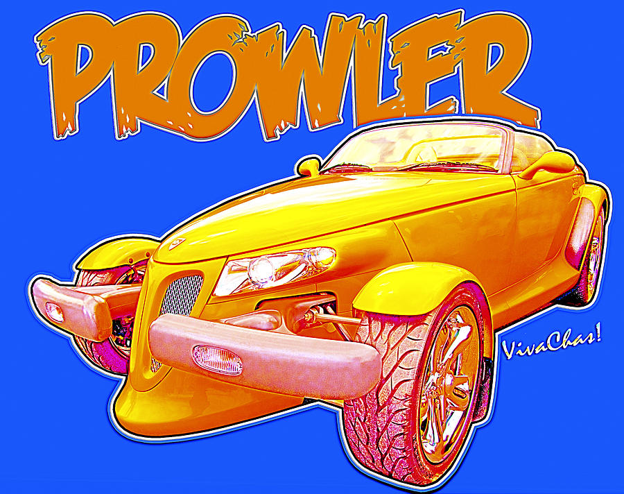 Prowler Cartoon Photograph by Chas Sinklier