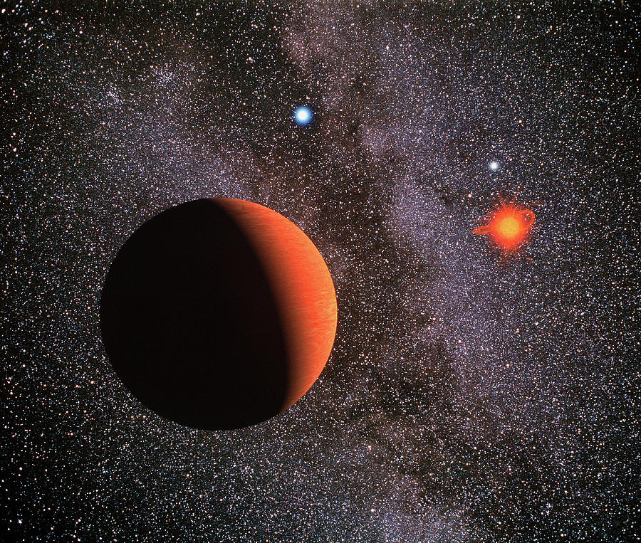 Proxima Centauri B Planet Photograph by Science Photo Library
