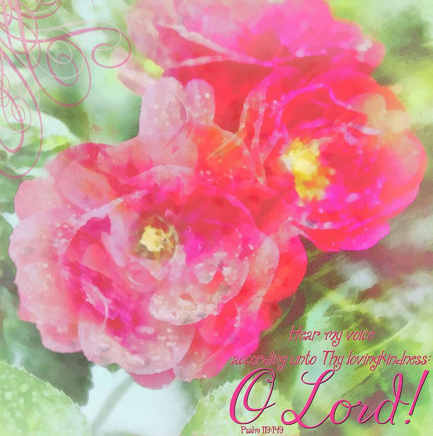 Psalm 119 149 Digital Art By Michelle Greene Wheeler Pixels