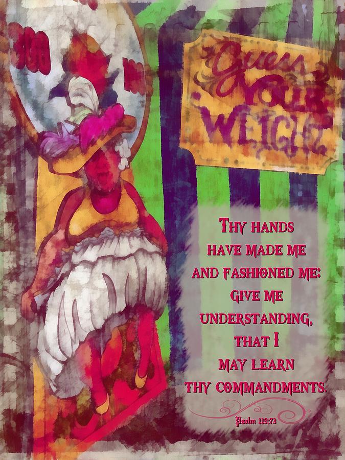 Psalm 119 73 Digital Art By Michelle Greene Wheeler Pixels
