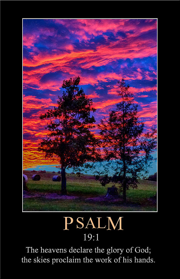Psalm 19 Digital Art by John Haldane