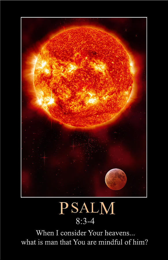 Psalm 8 Digital Art by John Haldane