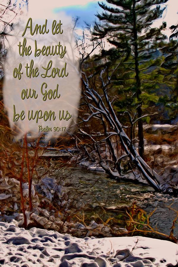 Psalm 90 17 Digital Art by Michelle Greene Wheeler