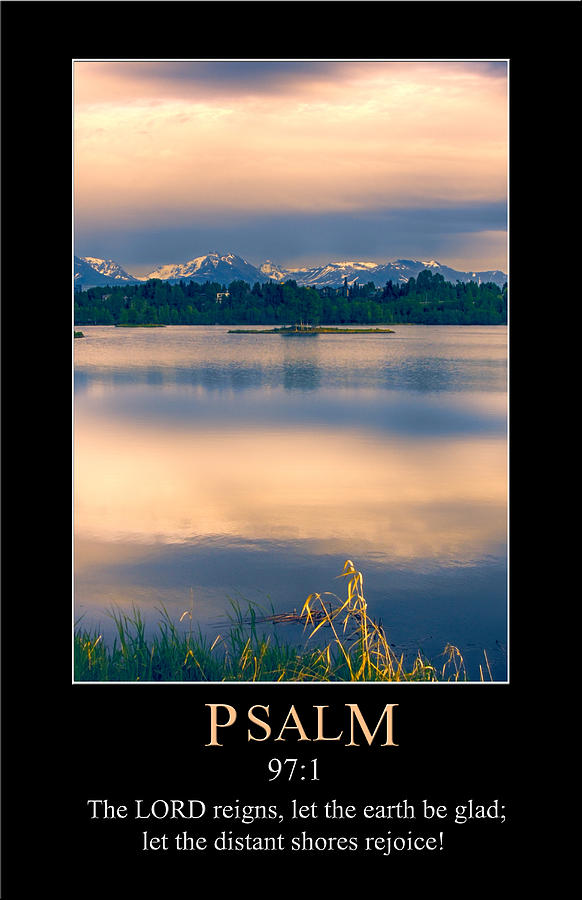 Psalm 97 Digital Art by John Haldane