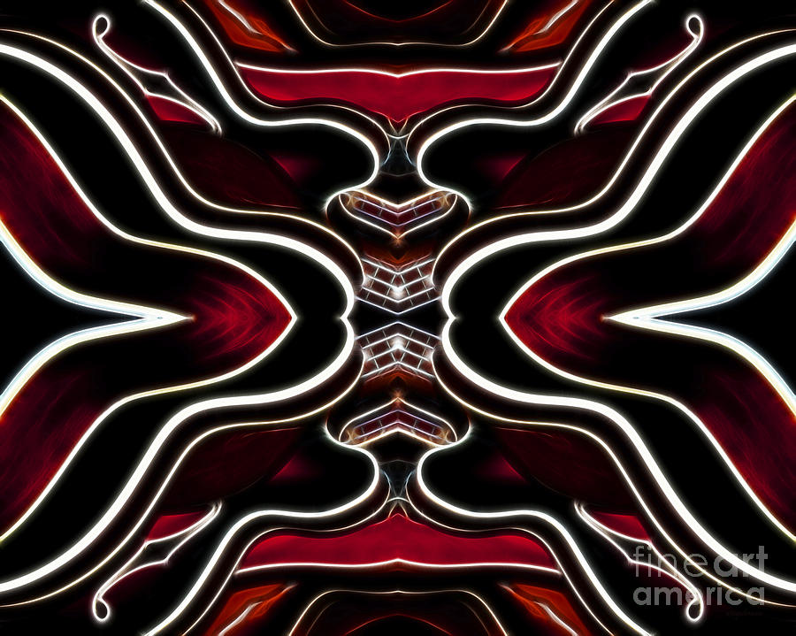 Psychedelic Guitars - 20130119 - v1 Photograph by Wingsdomain Art and Photography