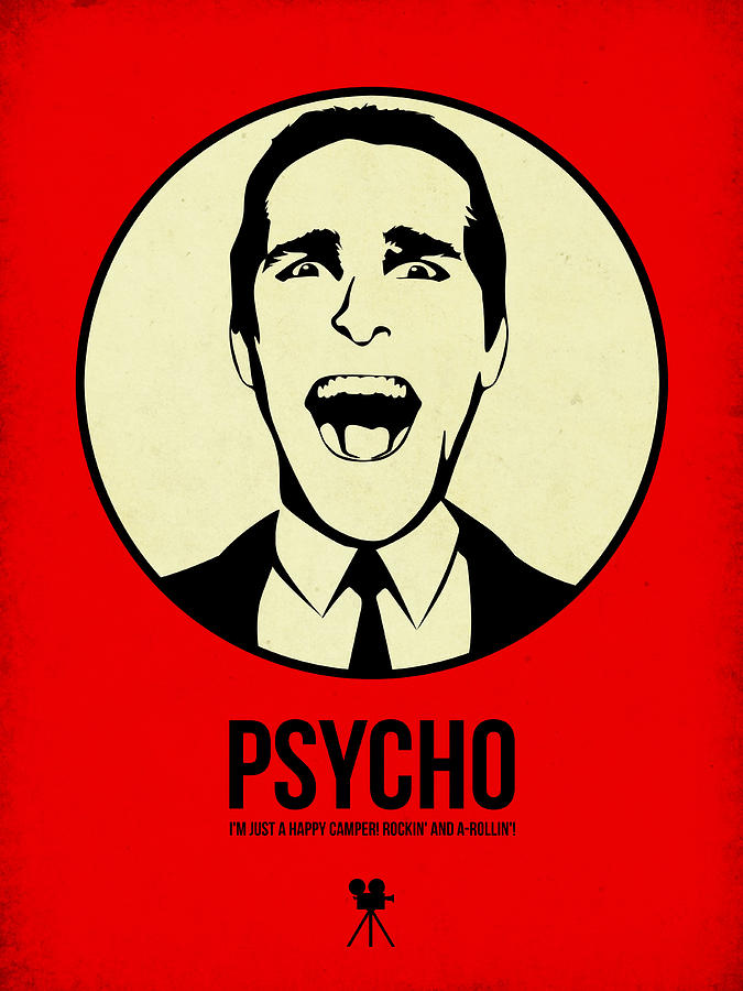 Movie Digital Art - Psycho Poster 1 by Naxart Studio