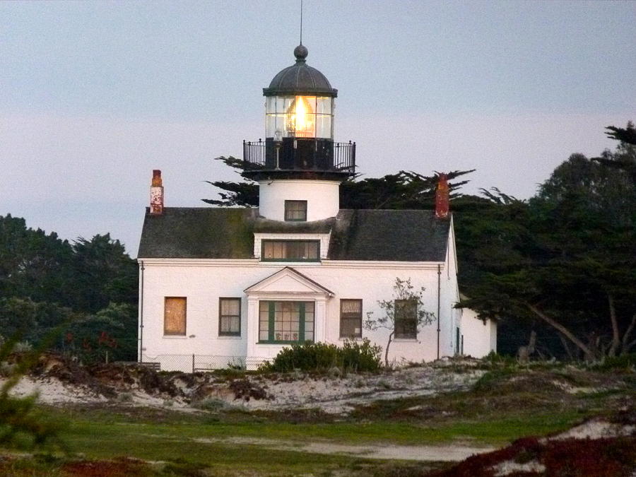 Pt. Pinos Lighthouse Photograph by Jeff Lowe