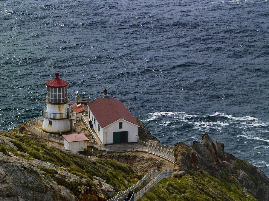 The Pt Reyes Lighthouse Photograph by Bill Gallagher