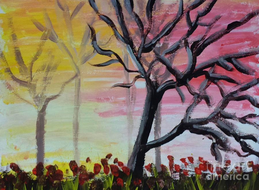 ptg   Sunrise Morning Painting by Judy Via-Wolff