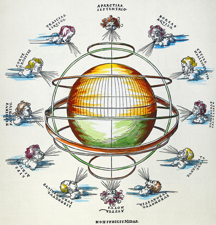 Ptolemaic Universe, 1525 Photograph by Granger