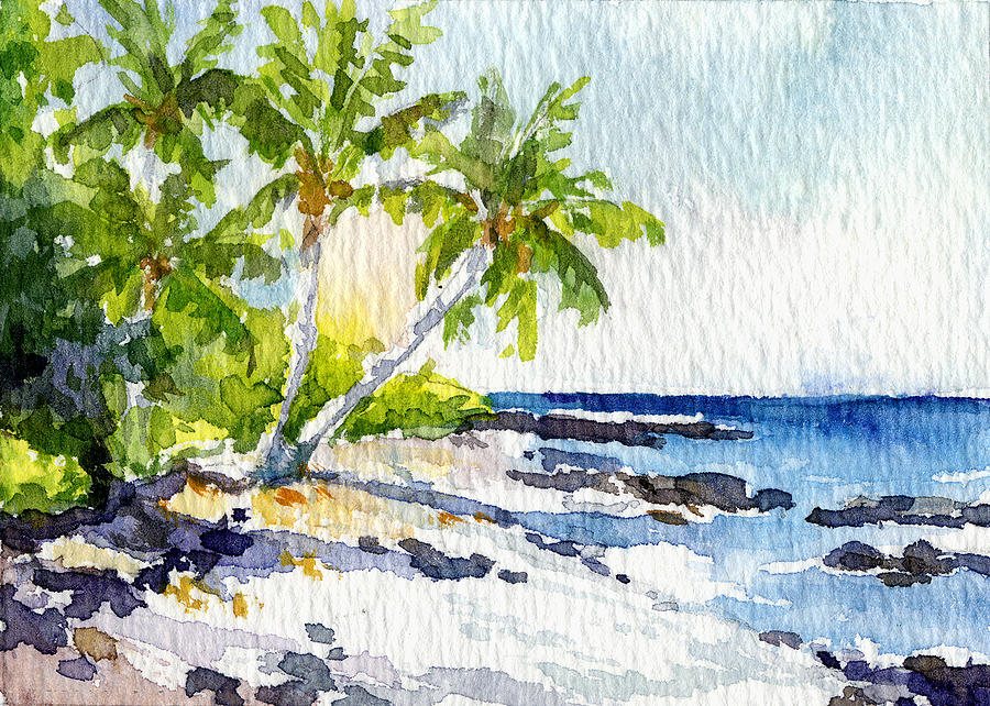 Honolulu Painting - Puako Big Island by Stacy Vosberg