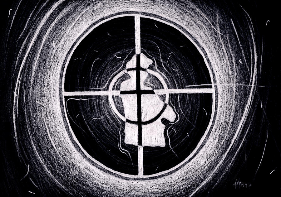 Public Enemy Hurricane Inverted Digital Art by Michael Morgan