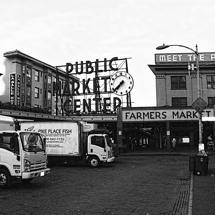 Public Market Photograph by Jenny Hudson