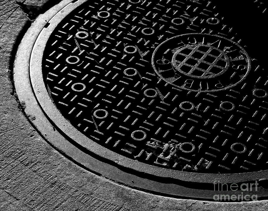 Public Service Manhole Photograph by James Aiken