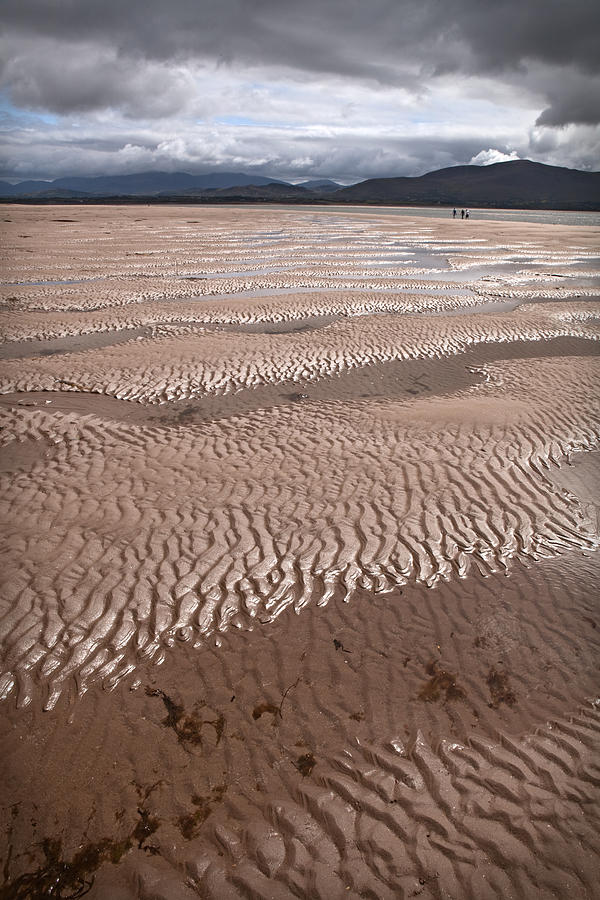 Puddles On Sandy Beach Photograph by Dirk Ercken