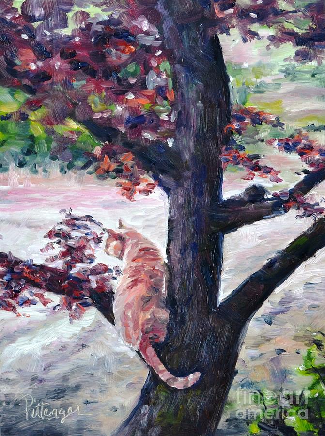 Claude Monet Painting - Pudge in the Plum by Lori Pittenger