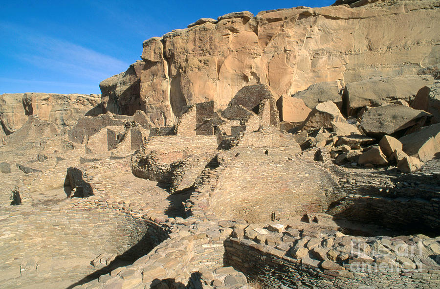 Prehistoric Photograph - Pueblo Bonito by Mark Newman
