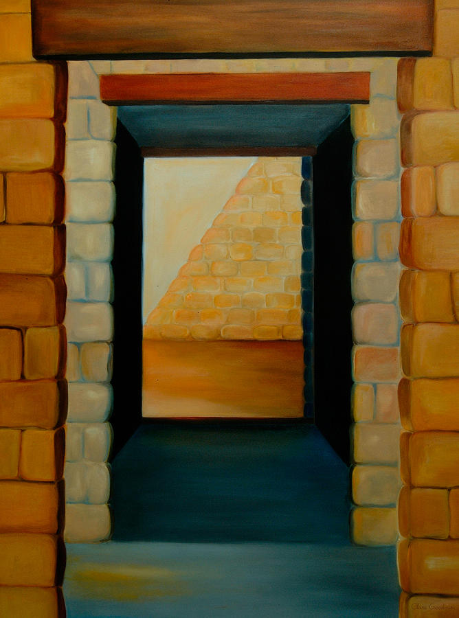 Pueblo Painting by Clare Goodwin