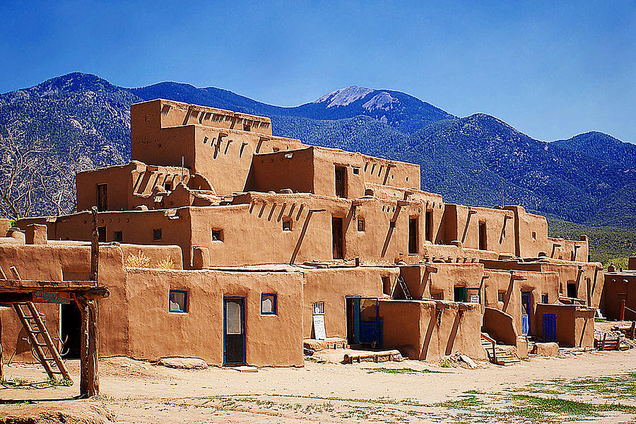 Pueblo De Taos Photograph by Katelyn Bird