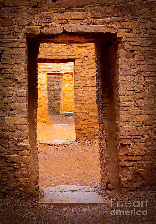 Pueblo Doorways Photograph by Inge Johnsson