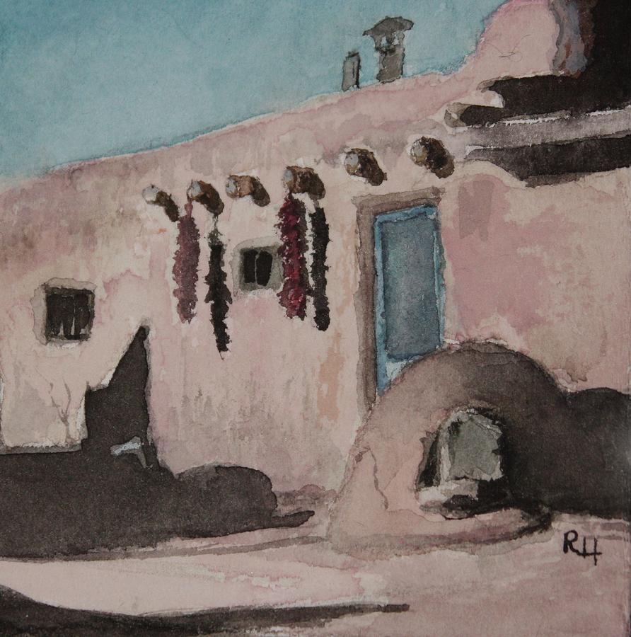 Pueblo Painting by Rachel Bochnia