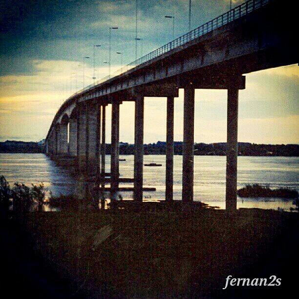 Summer Photograph - #puente En La #frontera #argentina by Fer Nando