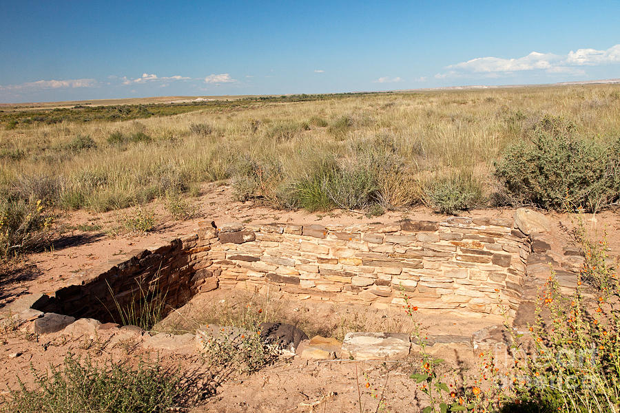 Puerco Pueblo Petrified Forest National Park Photograph by Fred Stearns
