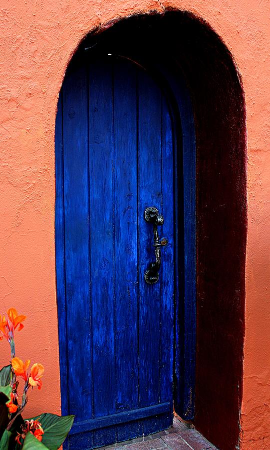 Puerta Azul Mesilla Photograph by Barbara Chichester