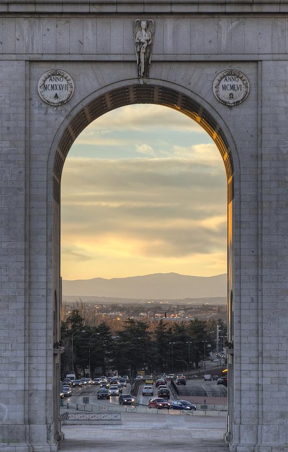 Victory Arch in Madrid Photograph by Pablo Lopez
