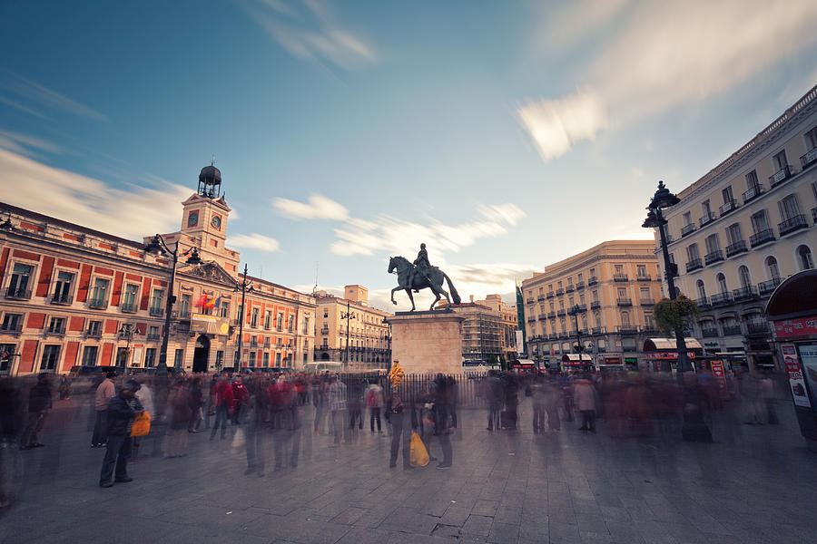 Puerta del Sol (Madrid) Photograph by Dominic Dähncke
