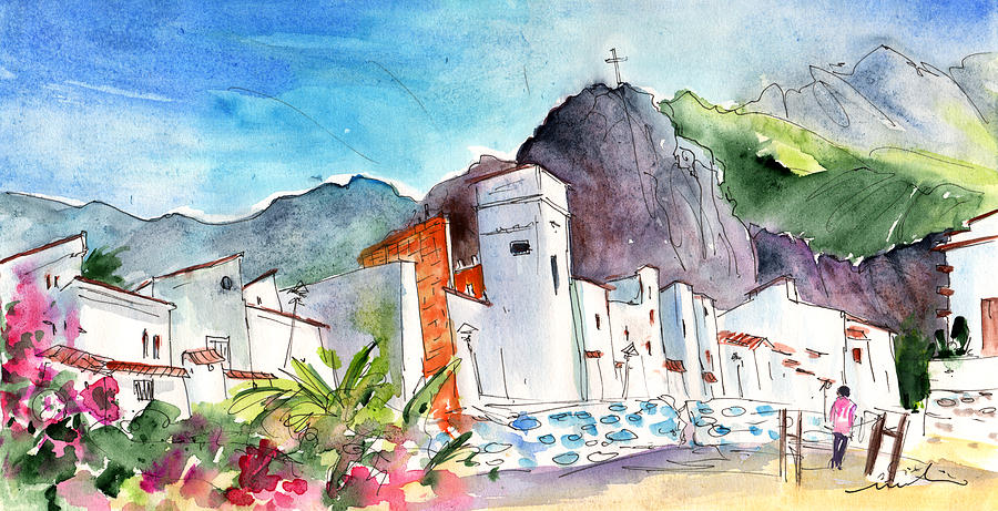 Puerto De Las Nieves 02 Painting by Miki De Goodaboom
