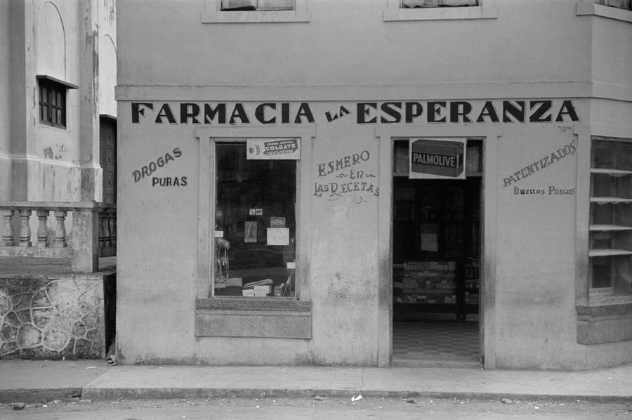 Puerto Rico Pharmacy, 1941 Photograph by Granger - Pixels