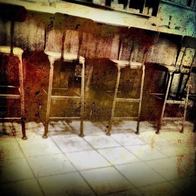 Coffee Photograph - Pull Up A Stool At The Star-bar-bucks! by Mark David Gerson