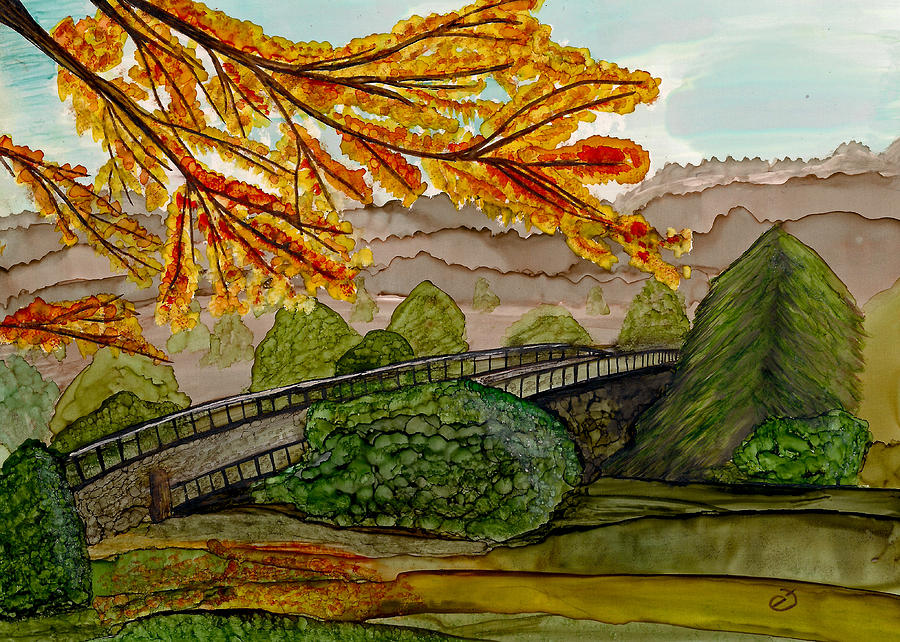 Pullen Park Perspectives Painting by Eli Tynan