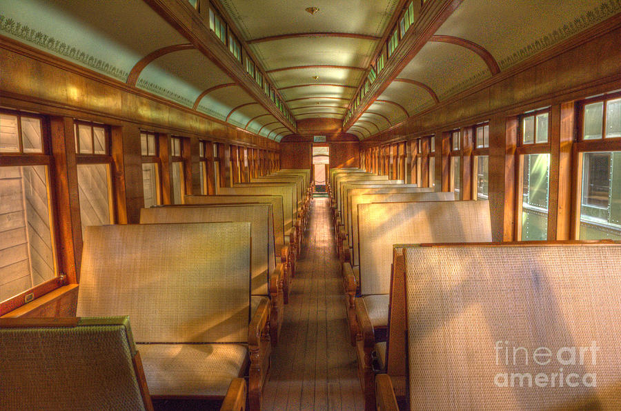 Train Photograph - Pullman Porter Train Car by Bob Christopher