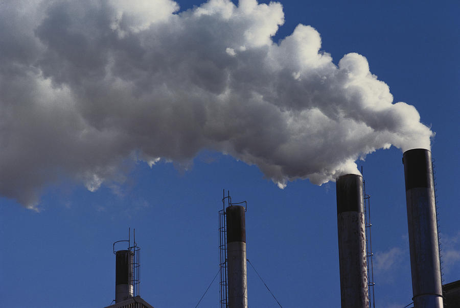 Pulp & Paper Mill Smoke Photograph by A.b. Joyce - Fine Art America