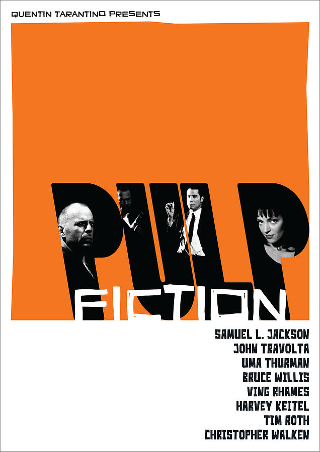 Pulp Fiction Poster Digital Art by Geraldo Bezerra - Pixels