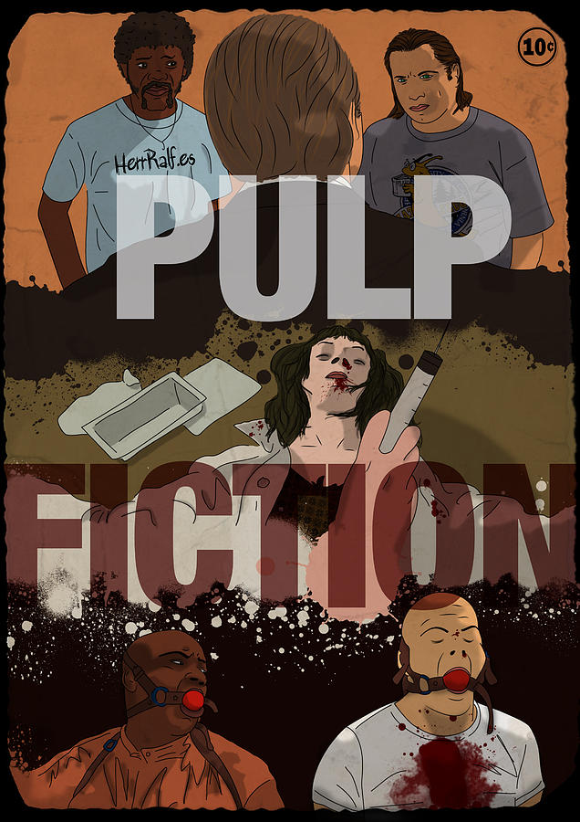 Pulp Fiction Digital Art