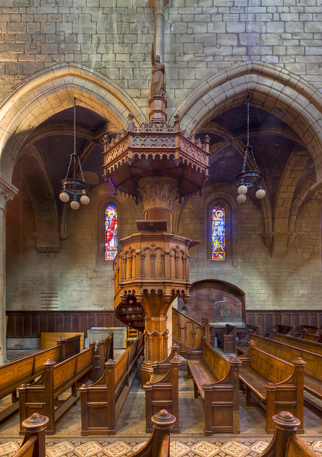 Pulpit Photograph by Charles Lupica