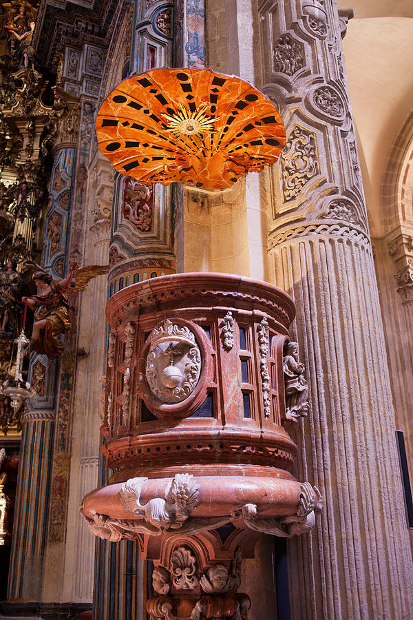 Pulpit in the Seville Cathedral Photograph by Artur Bogacki