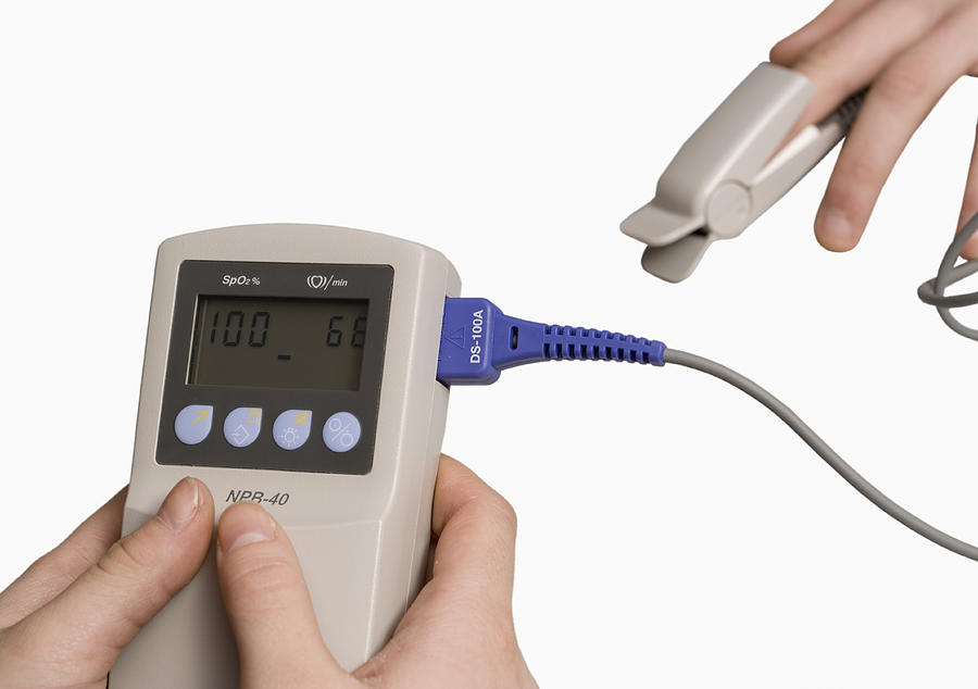 Pulse Oximeter Photograph by Science Stock Photography