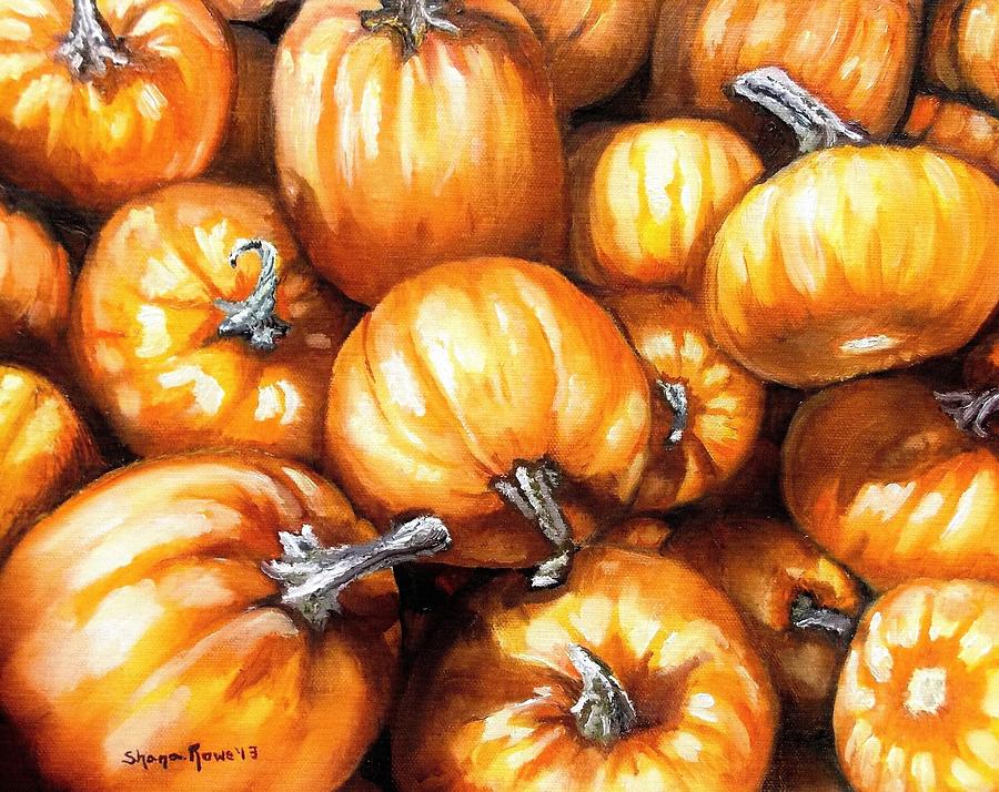 Pumpkin Palooza Painting by Shana Rowe Jackson