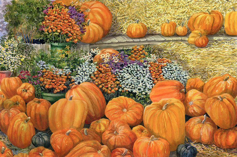 Pumpkin Patch Painting