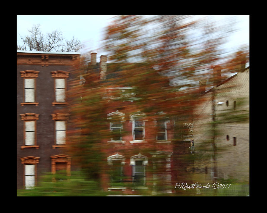 Pumpkin Rowhouses Photograph by PJQandFriends Photography