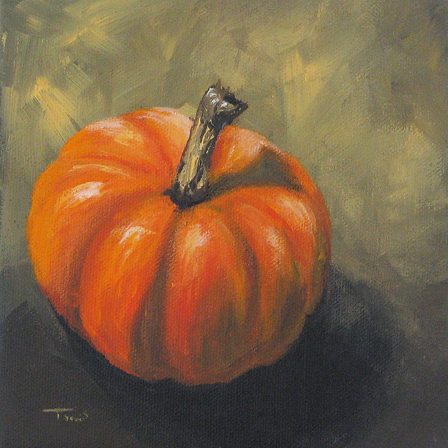 Pumpkin Painting by Torrie Smiley