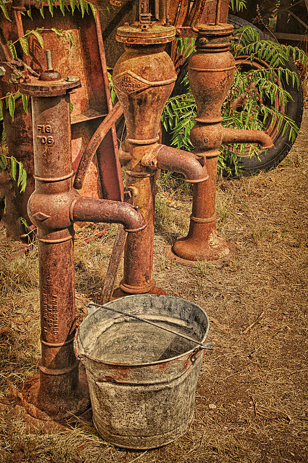 Pumps Gone Dry Photograph by Priscilla Burgers