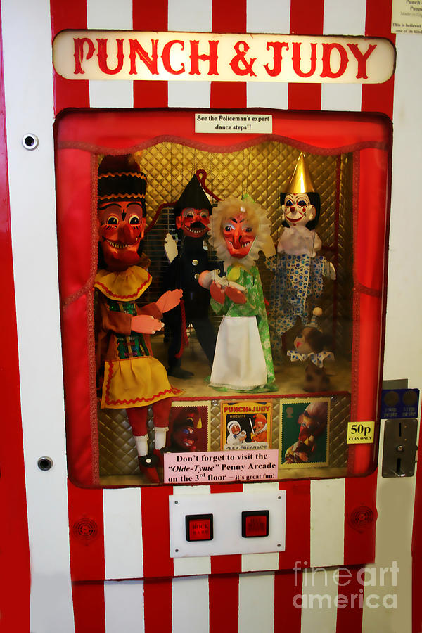 Punch And Judy #1 Photograph by Doc Braham